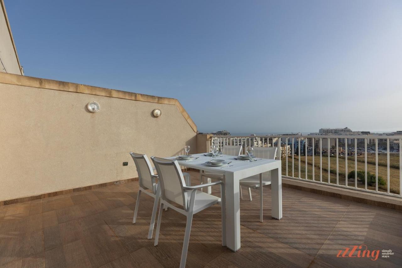 Sunny Penthouse Wterrace And Open Views Apartamento St. Paul's Bay Exterior foto