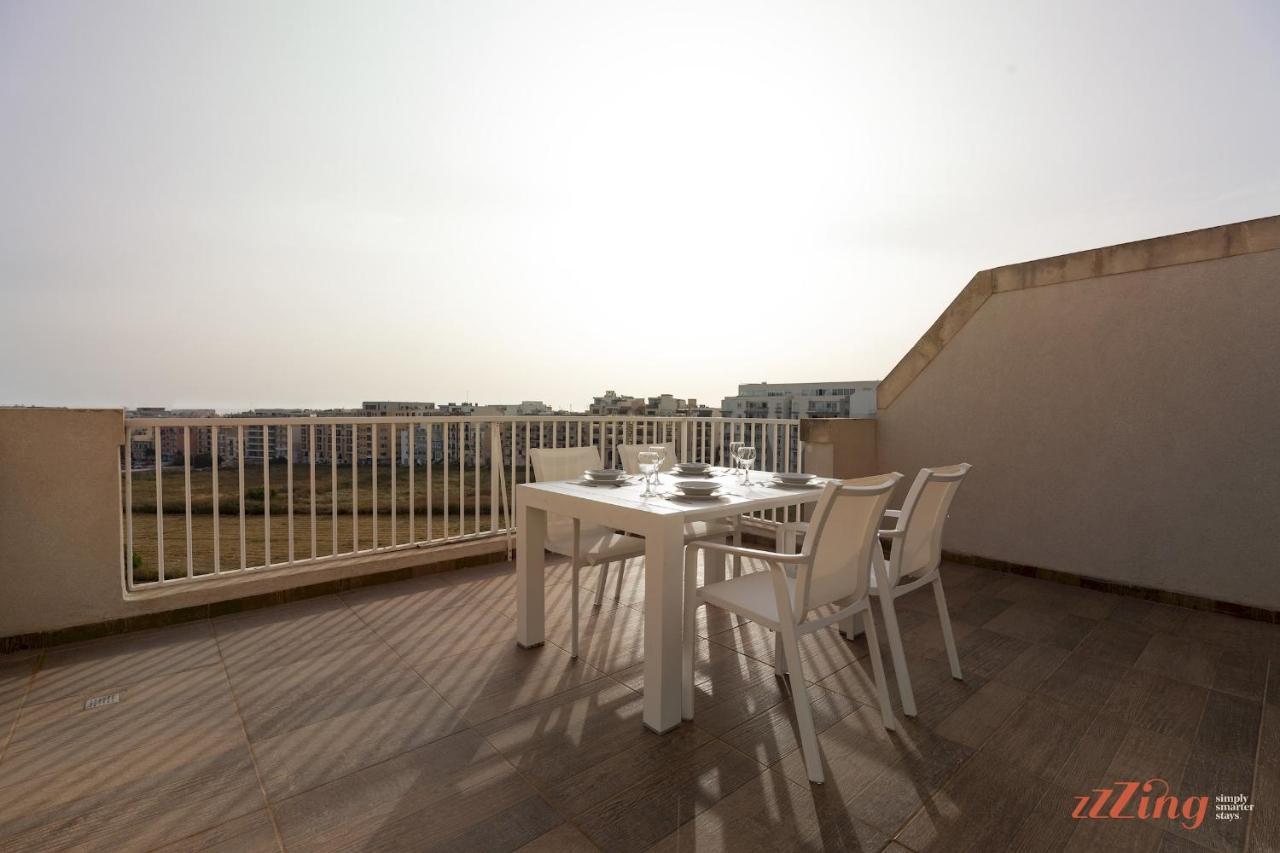 Sunny Penthouse Wterrace And Open Views Apartamento St. Paul's Bay Exterior foto