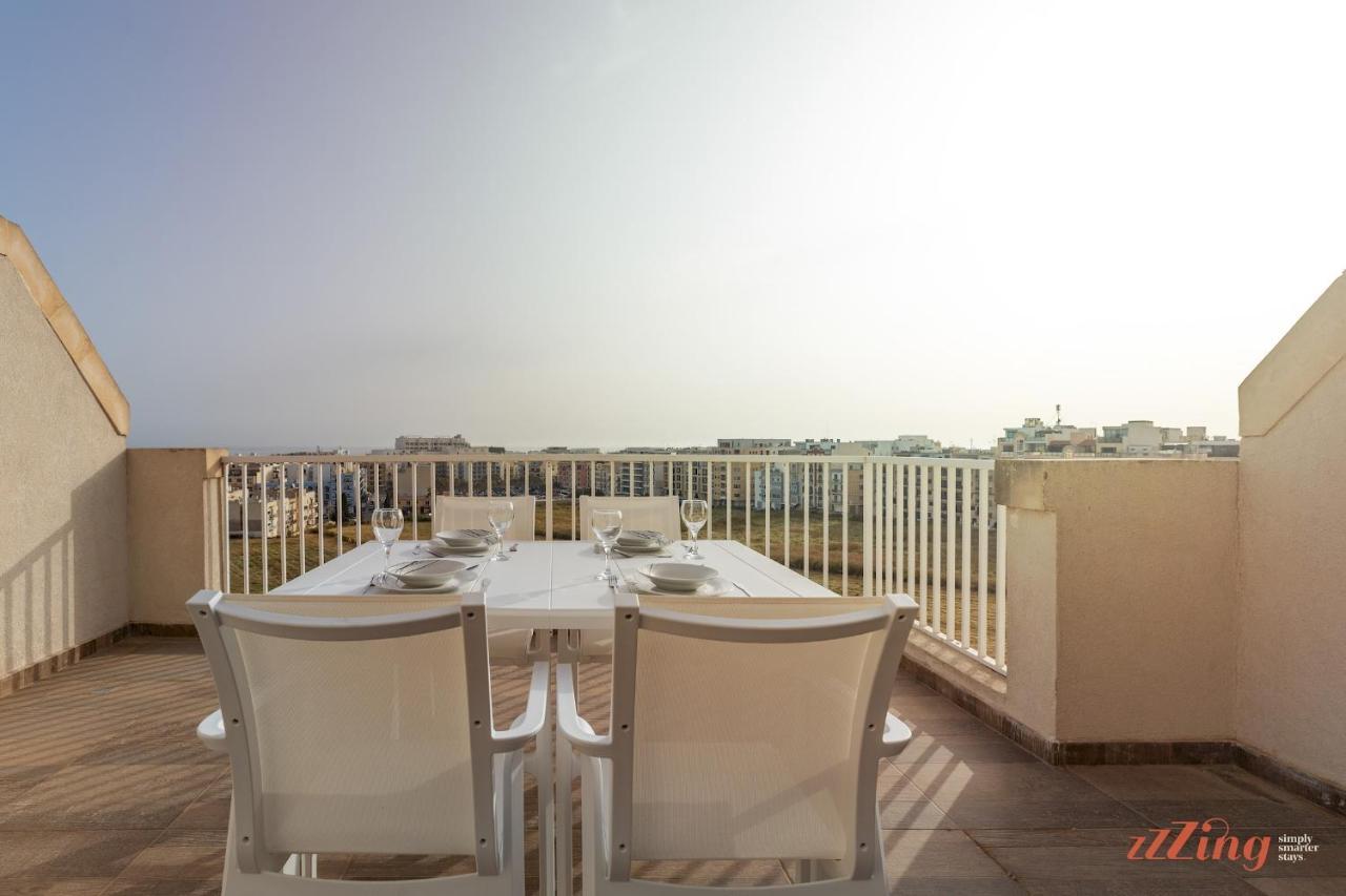 Sunny Penthouse Wterrace And Open Views Apartamento St. Paul's Bay Exterior foto