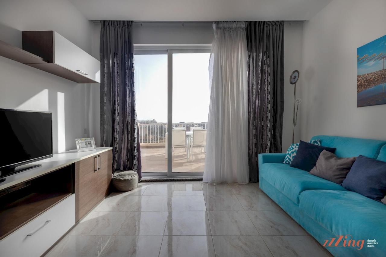 Sunny Penthouse Wterrace And Open Views Apartamento St. Paul's Bay Exterior foto